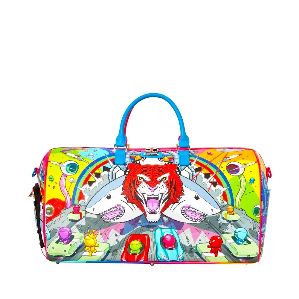 SPRAYGROUND Super fun Chaotic Universe Duffel. Limited Edition design! Sold Out!